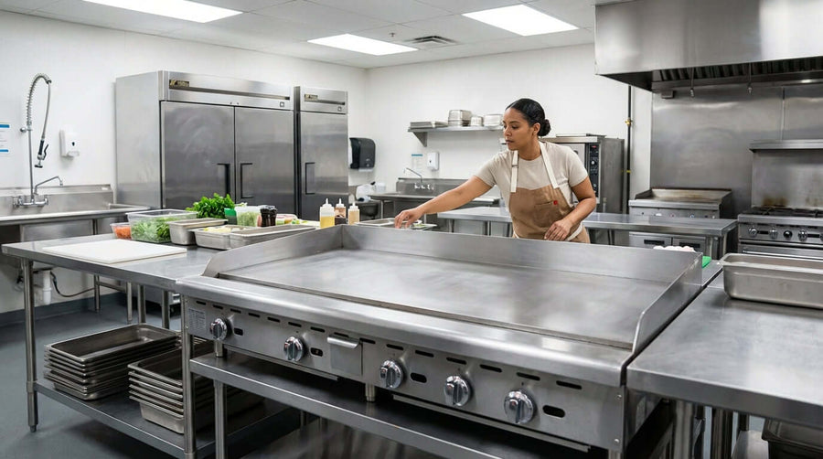 5 Must-Have Features to Look for in a High-Performance Commercial Griddle