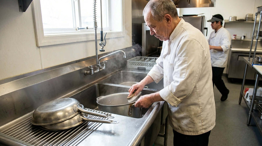 Meeting Health Codes: The Role of the Two-Compartment Sink in Kitchen Sanitation