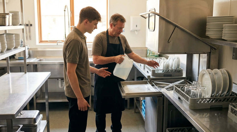 Decoding Dishwasher Sanitizers: A Guide to Chemicals for Low Temp Warewashing