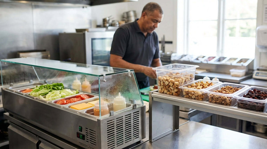 Refrigerated vs. Non-Refrigerated: How to Choose the Right Topping Rail