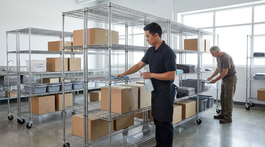The Ultimate Guide to Cleaning and Maintaining Stainless Steel Shelving