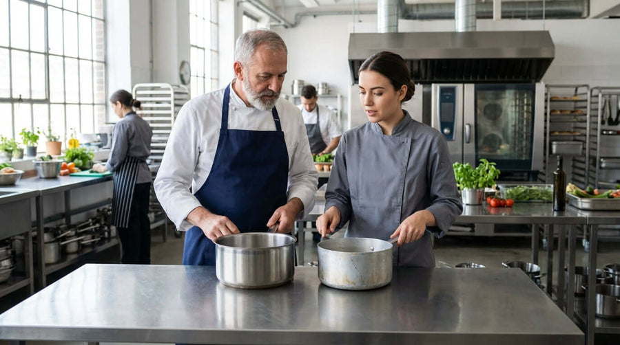 Stainless Steel vs. Aluminum: Choosing the Best Saucepan for Your Commercial Kitchen