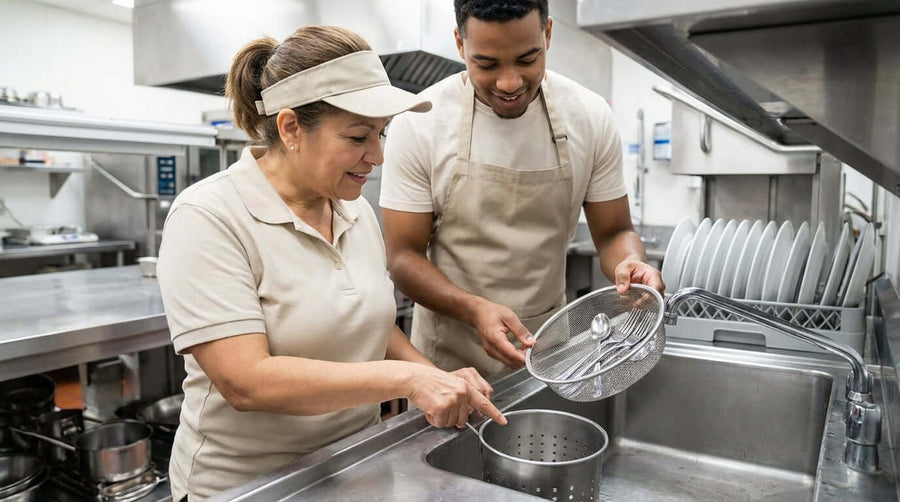 Perdre des couverts dans le drain? La solution simple dont chaque restaurant a besoin