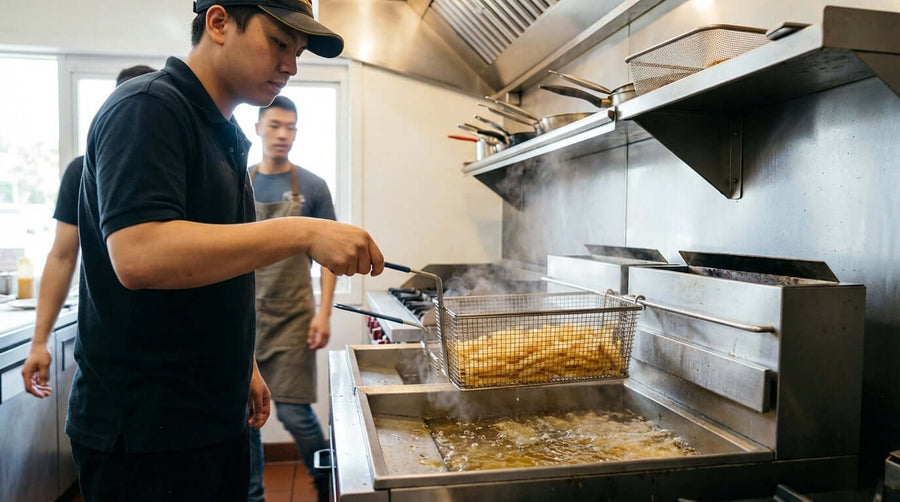Essential Safety Protocols for Operating a Commercial Gas Fryer