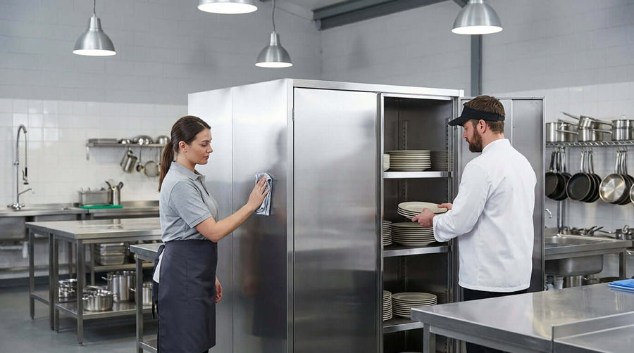 Keep It Clean: A Guide to Cleaning and Maintaining Your Stainless Steel Dish Cabinets
