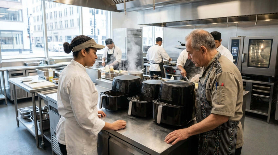 Un guide d’achat : Choisir la bonne friteuse à air pour votre entreprise de restauration