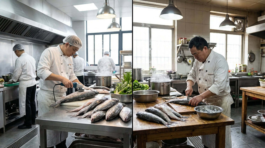 Electric vs. Manual Fish Scalers: Which One Boosts Your Restaurants Productivity?