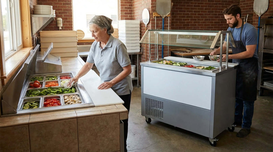 Drop-In vs. Standalone: Which Salad Bar Refrigerator is Right for Your Business?