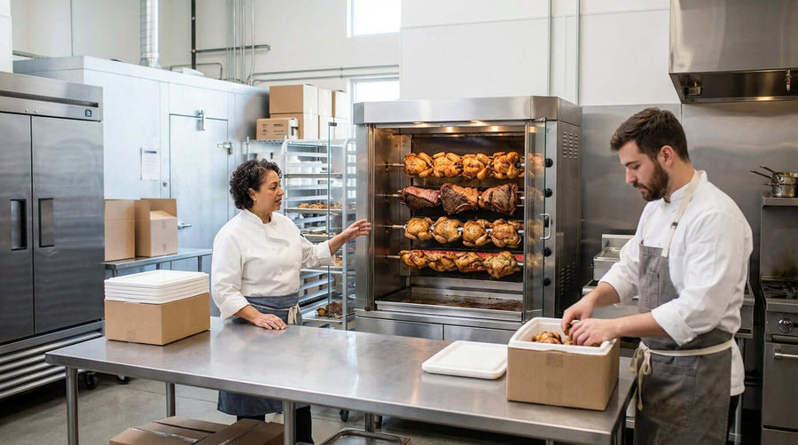 The Power of Show Cooking: Using Your Rotisserie as a Marketing Tool