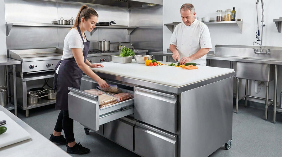 How a Worktop Freezer Can Revolutionize Your Kitchens Workflow