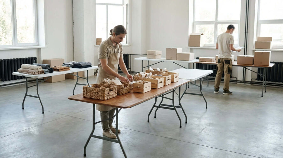 Beyond the Banquet: 5 Creative Ways to Use Folding Tables for Retail Merchandising