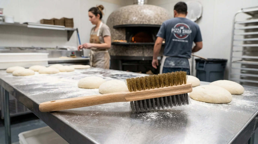 Brass vs. Steel: How to Choose the Right Bristle for Your Pizza Oven Brush