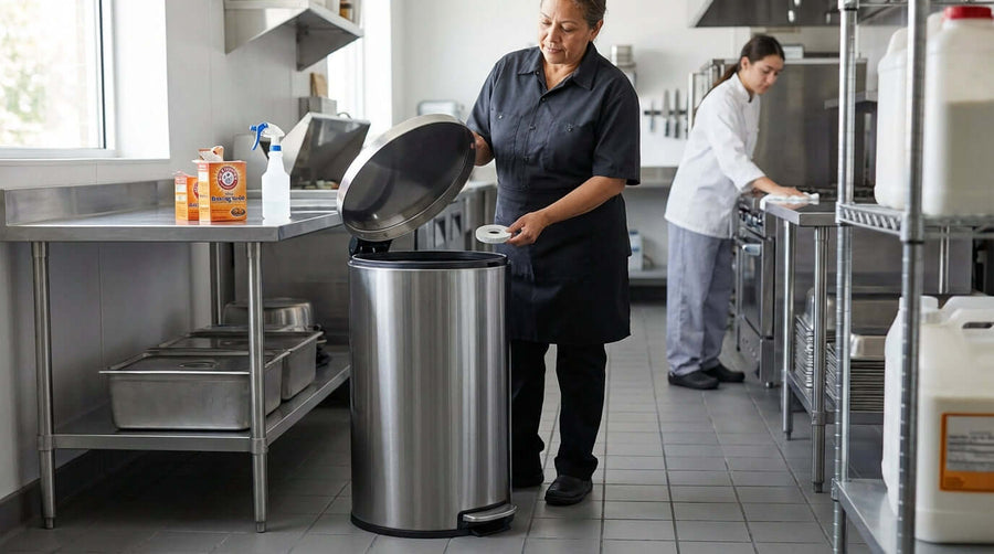 5 Simple Tricks to Control Odors in Your Commercial Kitchen Trash Cans