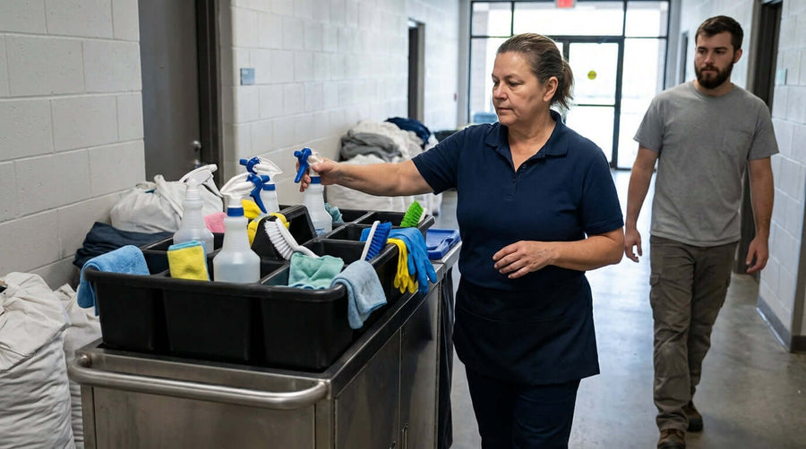 5 Must-Have Features to Look For in a Commercial Housekeeping Caddy