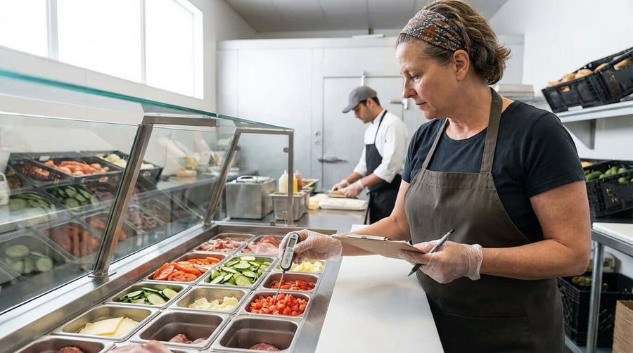 Maintaining Food Safety: Temperature Best Practices for Your Prep Table