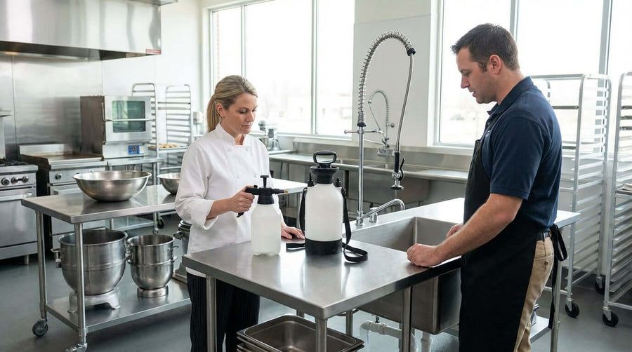 Choosing the Right Sprayer: A Buyers Guide for Food Service Professionals