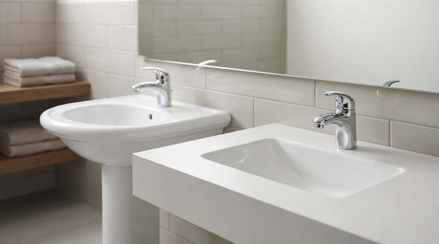 Material Matters: Choosing Between Porcelain and Vitreous China for Your Sink