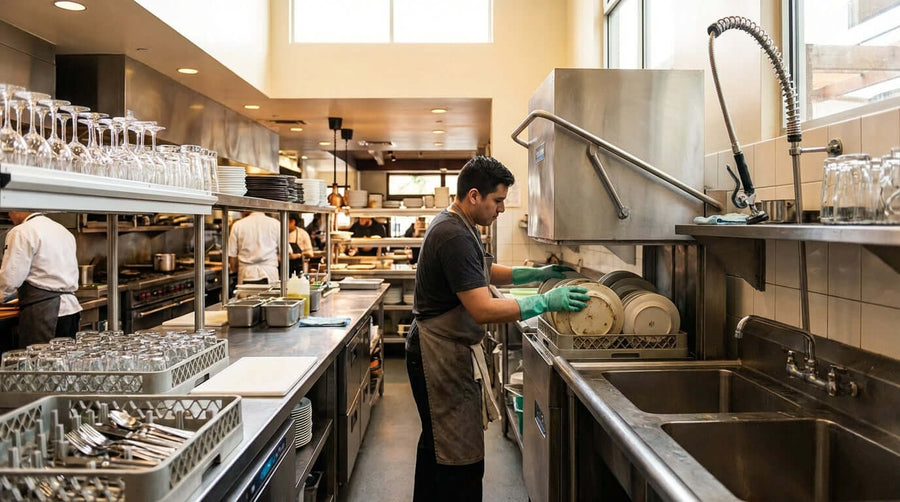 How to Design an Efficient and Ergonomic Warewashing Station