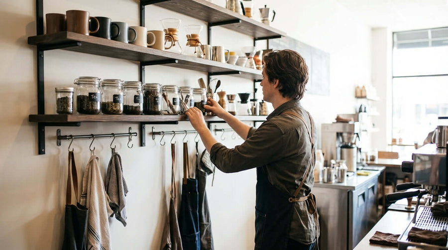 Maximizing Small Spaces: Wall-Mounted Storage Solutions for Cafes and Bars