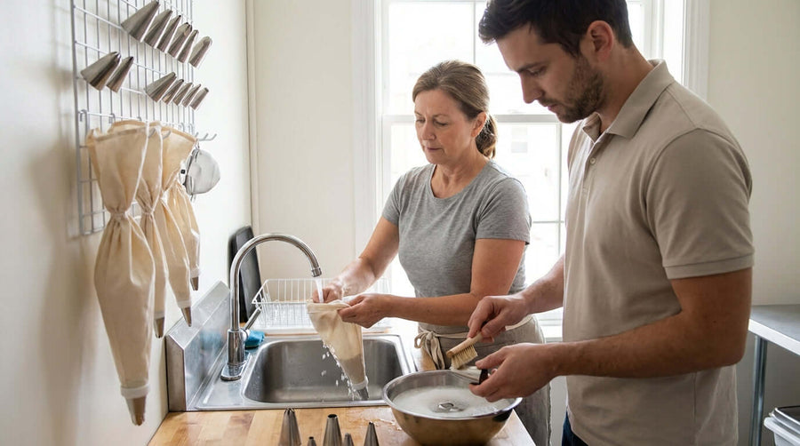 How to Properly Clean and Care for Your Pastry Tips and Bags