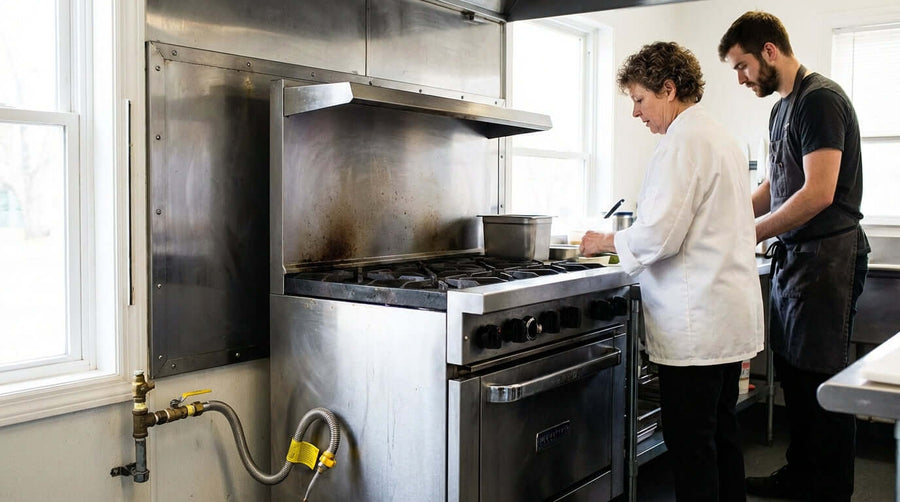 Enhancing Kitchen Safety: The Importance of Proper Backguards and Gas Connectors
