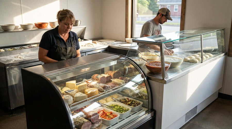 Curved vs. Straight Glass Deli Cases: Which is Right for You?