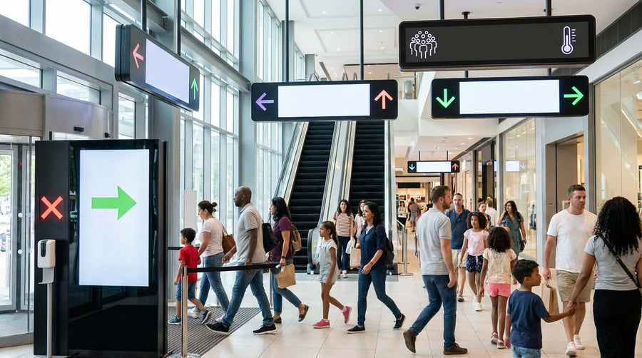How Smart Signage Placement Can Improve Customer Flow and Boost Safety