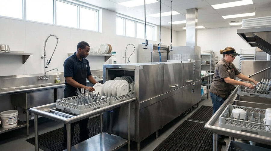 Designing the Perfect Warewashing Station for a Seamless Workflow