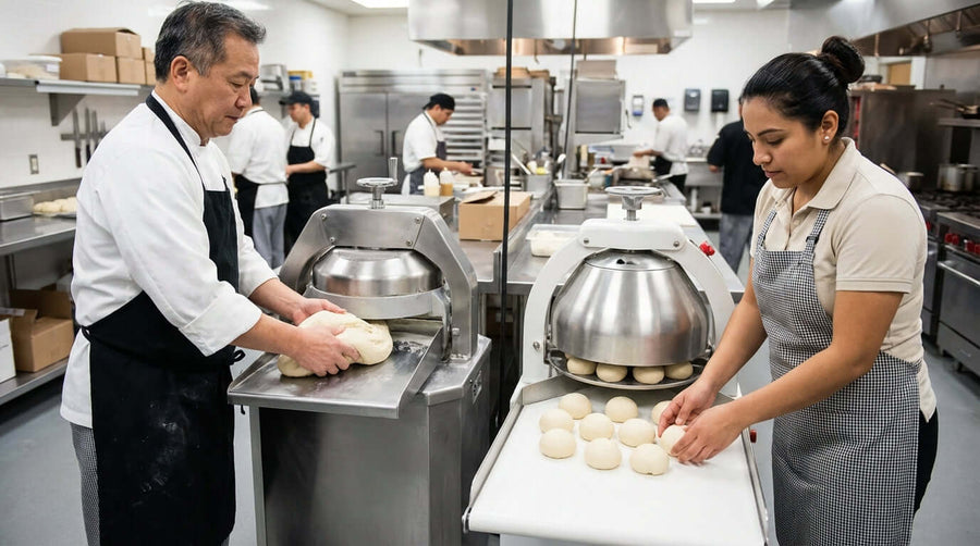 From Lumps to Perfection: The Art of Using Dough Dividers and Rounders