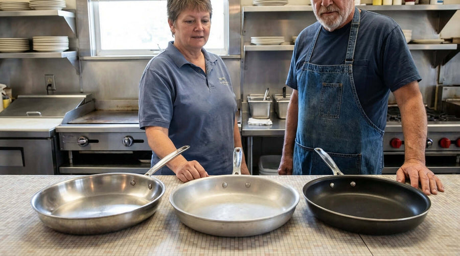 The Ultimate Guide to Sauté Pan Materials: Stainless Steel, Aluminum & Non-Stick