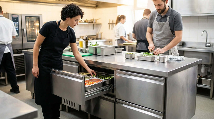 From Prep to Plate: Using Drawer Refrigerators to Boost Kitchen Efficiency