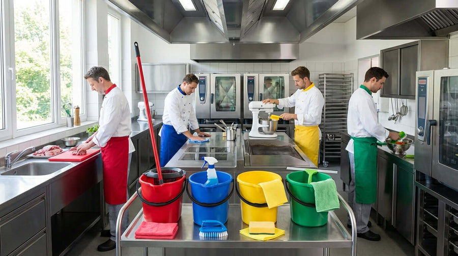 A Practical Guide to Color-Coded Cleaning to Prevent Cross-Contamination