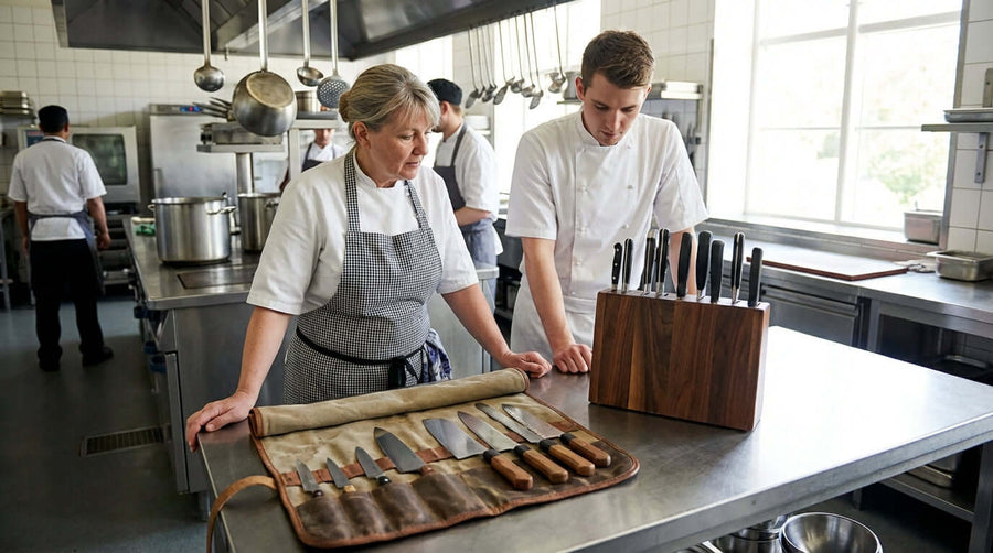 Knife Roll vs. Knife Block: Which Storage is Right for Your Kitchen?