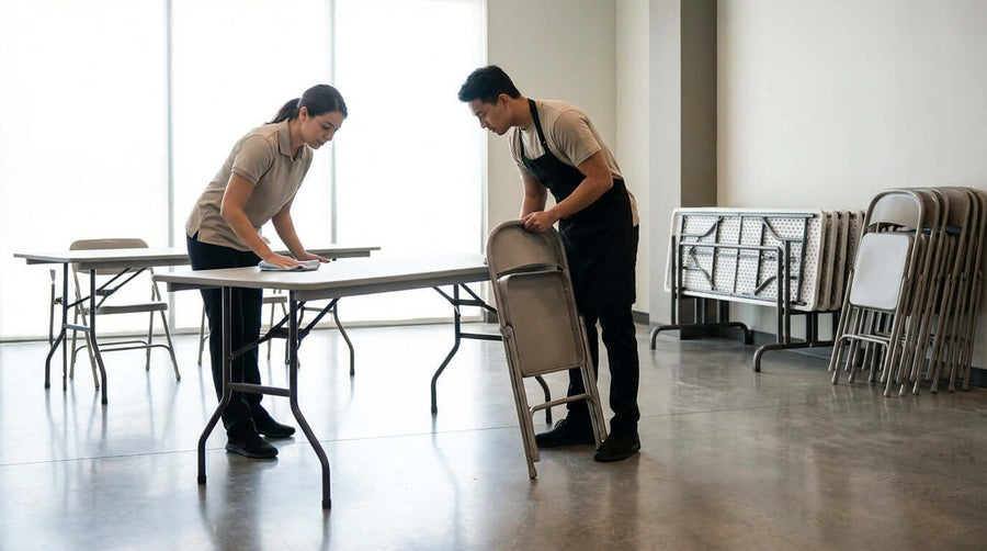 Extend the Life of Your Investment: Care and Maintenance Tips for Commercial Folding Furniture