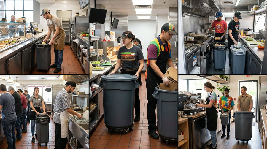 5 Ways Wheeled Waste Containers Boost Efficiency in Commercial Kitchens
