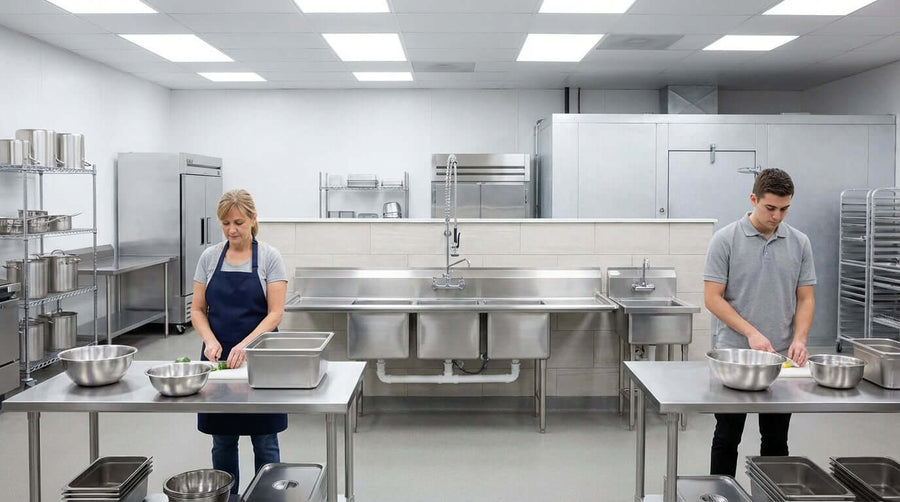 One, Two, or Three Compartments? Which Commercial Sink is Right for Your Business?