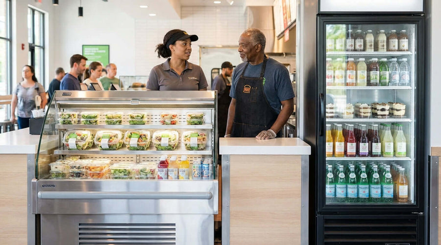 Open-Air vs. Glass Door Merchandisers: Which is Best for Your Business?