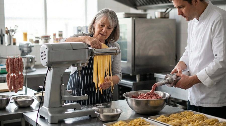 From Pasta to Sausages: Unexpected Menu Items You Can Create with Mixer Attachments