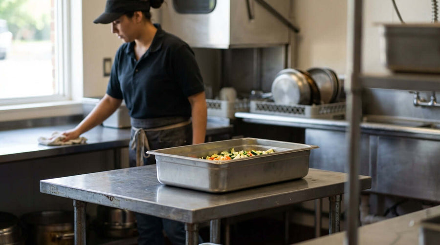 Keeping it Clean: Best Practices for Maintaining Your Stainless Steel Food Pans