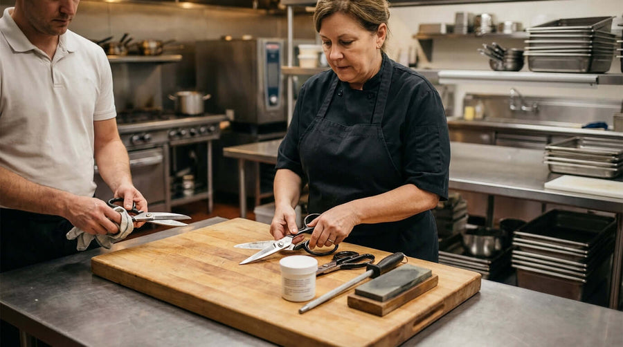 Keep Your Edge: How to Properly Clean, Sanitize, and Sharpen Kitchen Shears