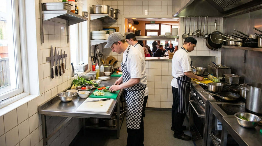 Maximizing Small Kitchens: The Space-Saving Magic of Folding Workstations