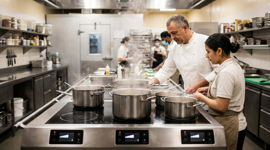 Creating a Cooler, Safer Kitchen: The Overlooked Benefits of Induction Technology