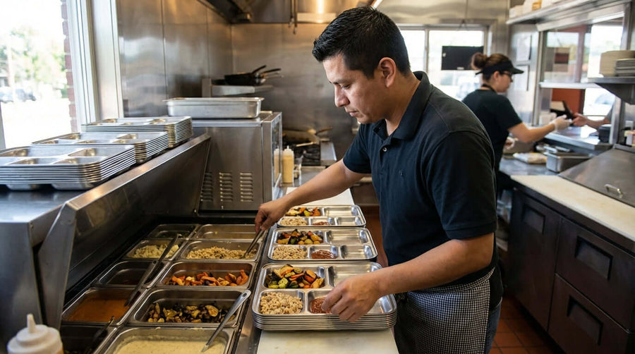 The Caterers Secret Weapon: How Divided Trays Streamline Buffet Service