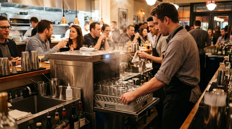 How a Fast Glass Washer Boosts Bar Efficiency and Customer Satisfaction