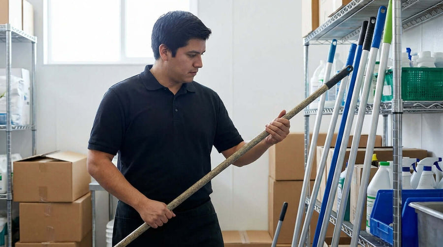 Choosing the Right Mop Handle: A Guide to Ergonomics and Durability