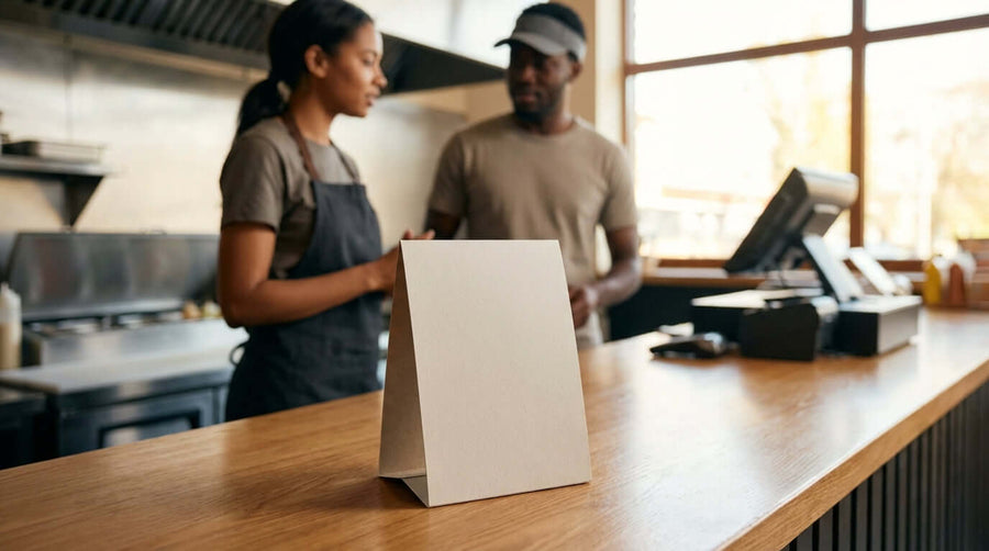 More Than a Menu: 5 Creative Ways to Use Table Tents to Boost Sales