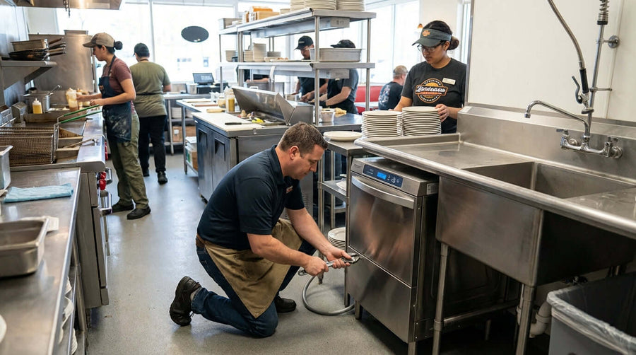 The Ultimate Checklist for Installing a Commercial Undercounter Dishwasher
