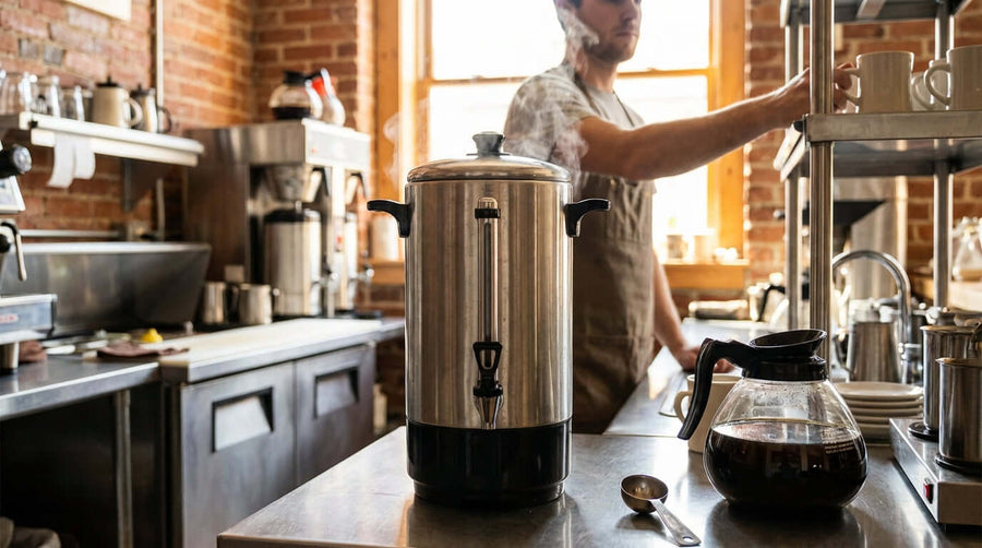 Master the Brew: A Step-by-Step Guide to Using a Commercial Coffee Percolator