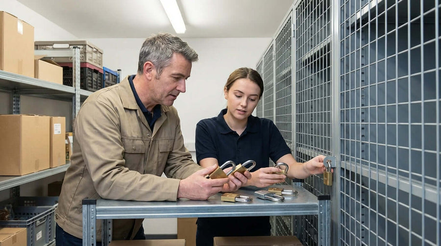 Choosing the Right Padlock: A Guide for Retail & Food Service