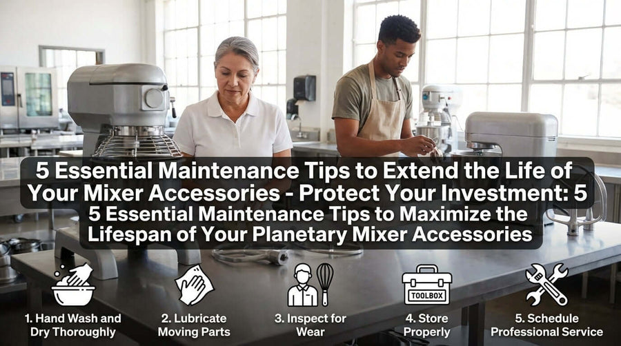 5 Essential Maintenance Tips to Extend the Life of Your Mixer Accessories